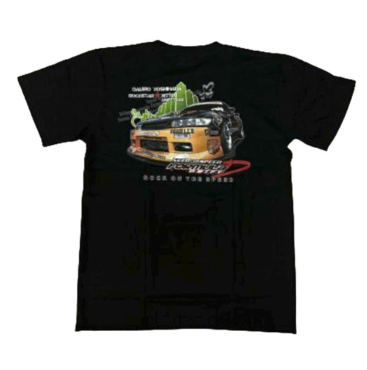 Daijiro Yoshihara ‘Rock on the speed’ Need for Speed Formula Drift Silvia S13 T-shirt Black