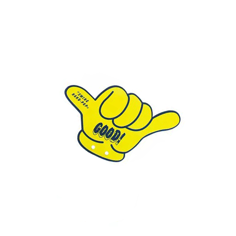 Swing Hand Pop Air Freshener (Yellow)
